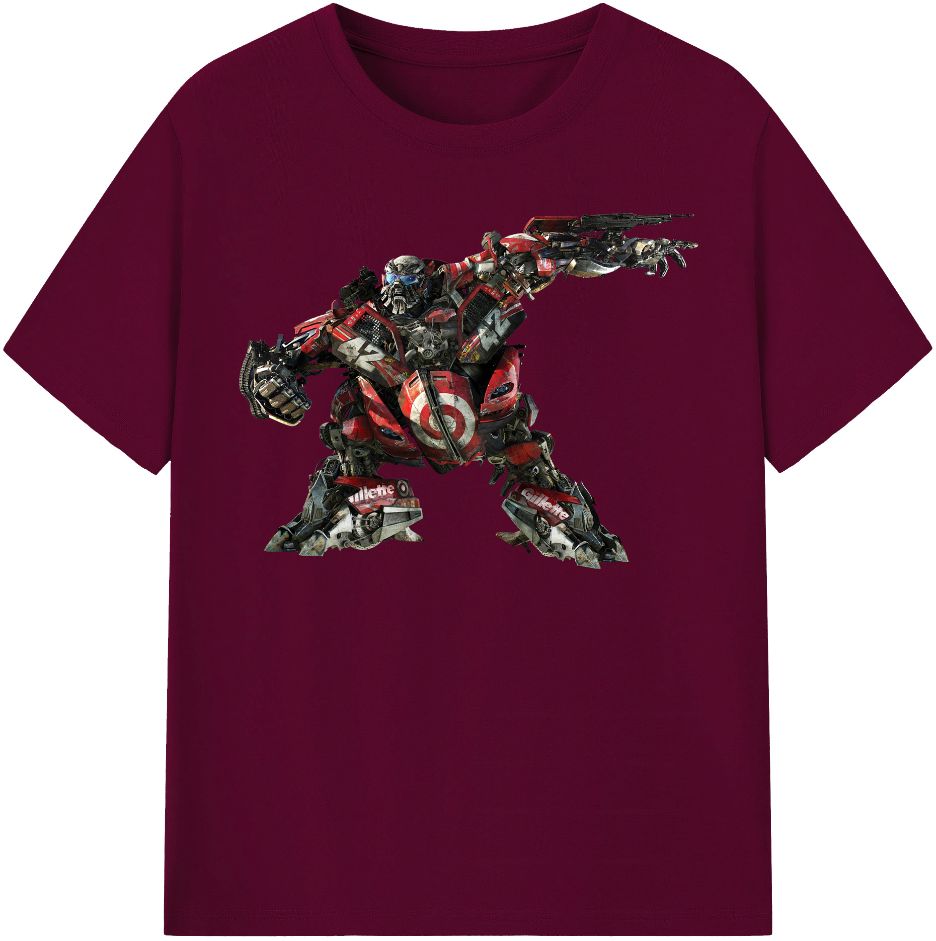 （画像用）  レディースカジュアルプリントTシャツ（綿100％）